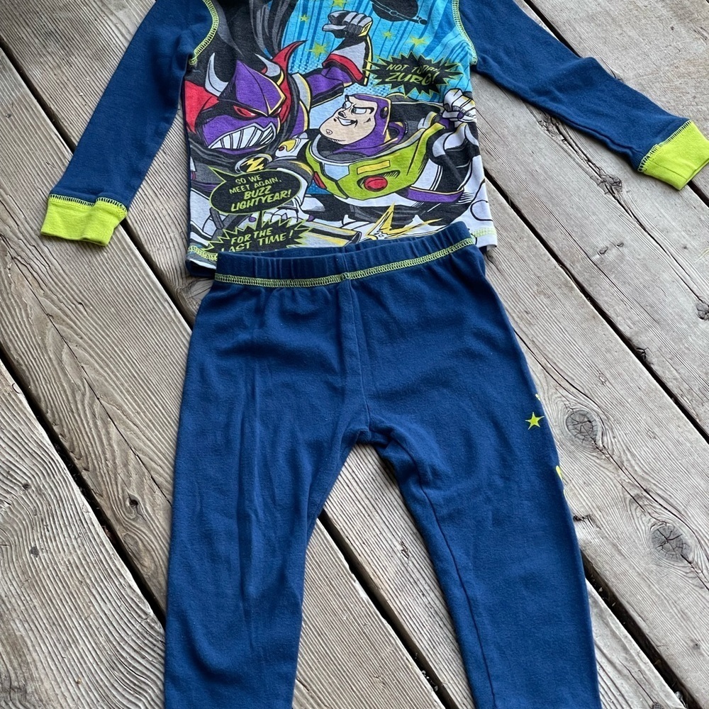 Disney Toy Story Glow-in-the-Dark PJ PALS Set for Boys - Picture 5 of 8